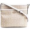 Coach Shoulder Bag F29960 Outline Signature Light Khaki X Chalk Women's #01 [Outlet Product] [Product]