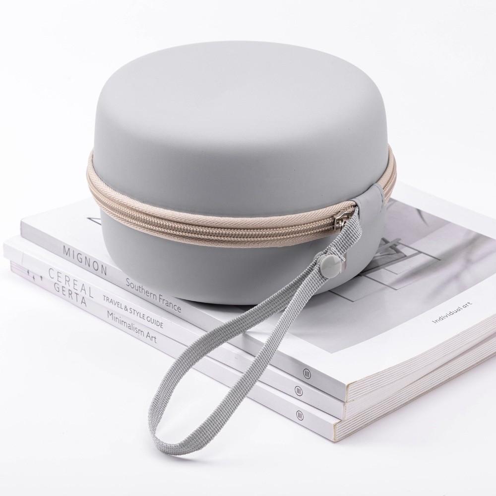 Hard Storage Bag Round Cervical Vertebra Pillow Cover 2024 Memory Foam Pillow Box  Travel