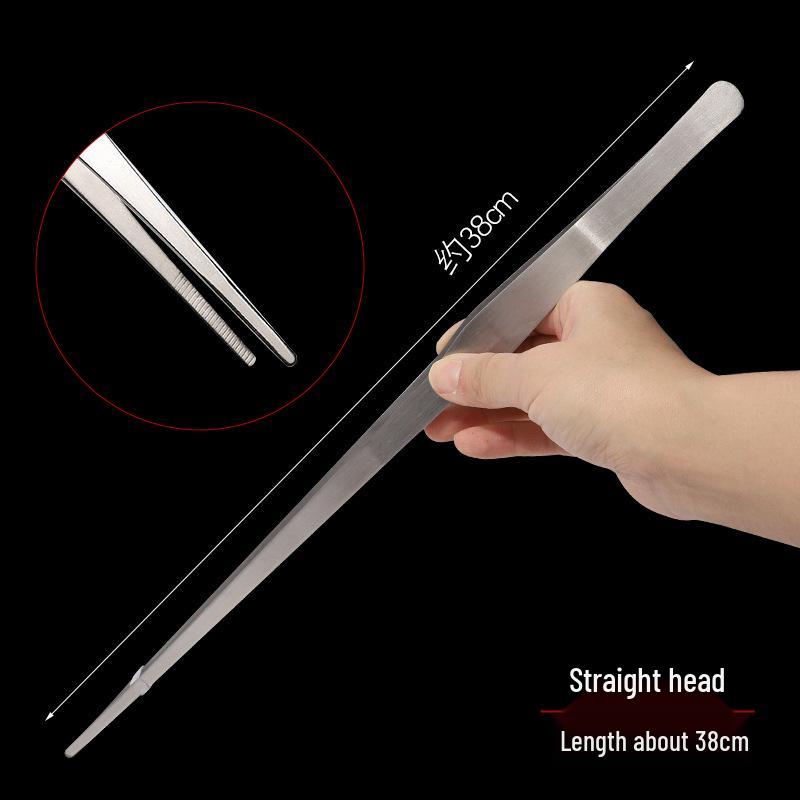 Нескользящий пинцет из нержавеющей стали для садоводства, аквариумов и суккулентов