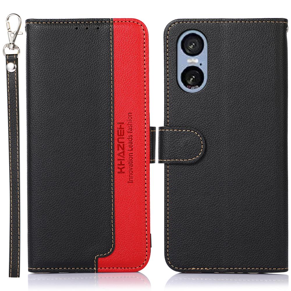For Sony Xperia 5 VI Case RFID Blocking Wallet PU Leather Phone Cover