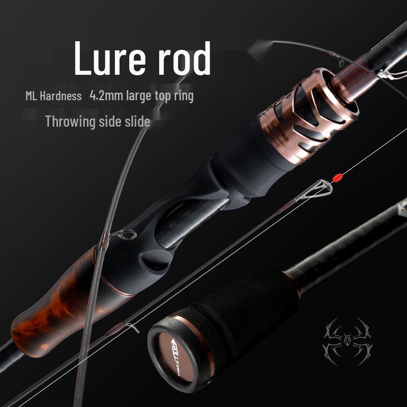 Carbon Pistol Handle ML Action Lure Fishing Rod - General Purpose