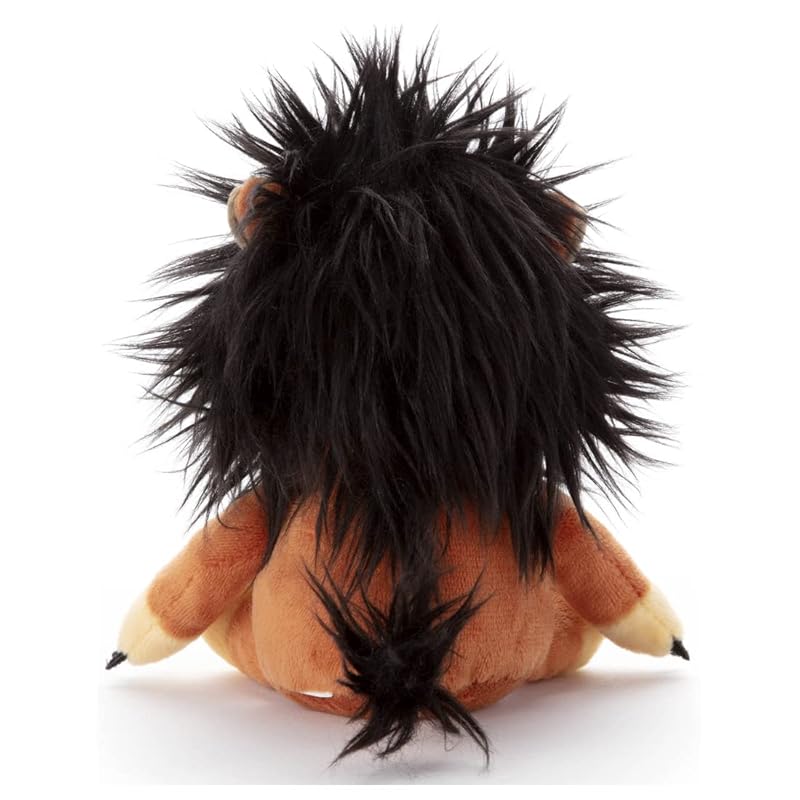 Takara Tomy Arts Disney Character Washable Beans Collection Scar Plush Toy, Approximately 16cm Tall