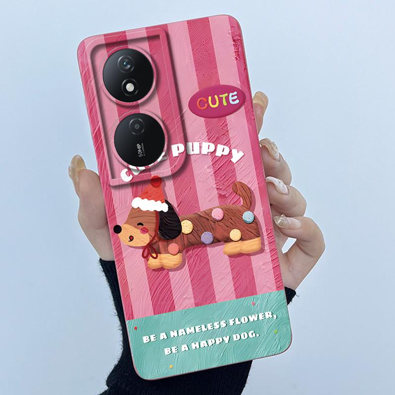 Case For Honor X7B X7 X7A Cute Panda Sweet Girls Cats Silicone Soft Cover Phone Camera Protection Casing Anti-Scratch Bumper