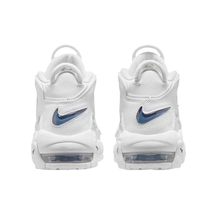 New Nike Air More Uptempo White Midnight Navy GS DH9719-100
