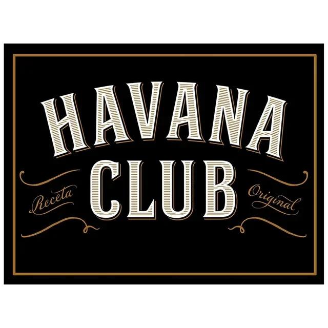 Винтажная металлическая жестяная табличка Havana Club Ретро настенный декор для мужской пещеры дома кафе сада клуба бара паба Железная живопись Художественный плакат