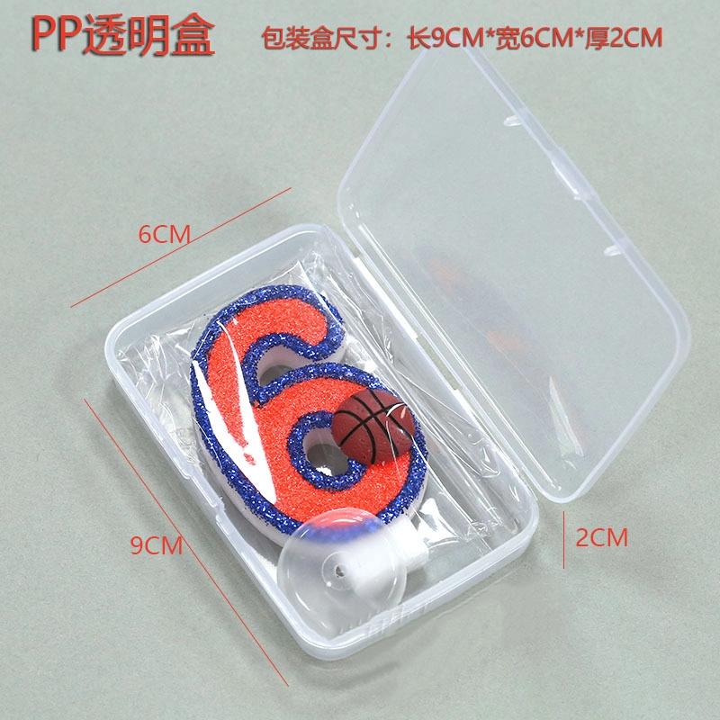 Свечи для дня рождения Vitality Basketball 0-9 Бесплатная комбинация спичек Цифровые свечи идеально подходят для украшения торта для выпечки высокого класса