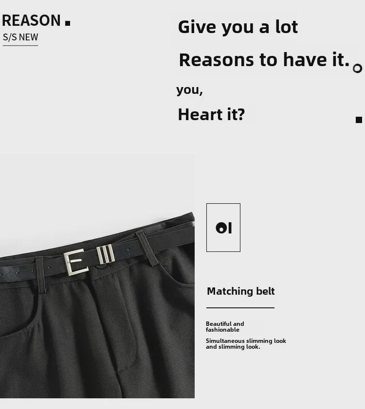 Юбка-трапеция серого цвета с высокой талией и разрезом на бедрах, осень/зима 2024 г.