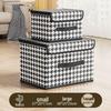 Dustproof Foldable Storage Box for Clothes, Toys, and Underwear - Large Bin for Bedroom Organization