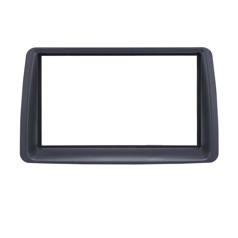 A82E-7 Inch 2 Din Car Stereo Radio Fascia Audio MP5 Installation Dash Adapter Frame Panel For 2003-2012 FIAT PANDA