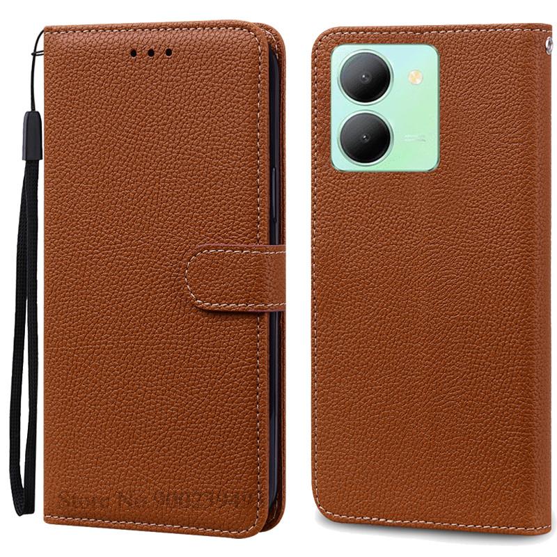 Чехол Y36 для Vivo Y36, мягкий силиконовый чехол для задней крышки телефона Vivo Y36 5G, кожаный чехол-книжка для VIVOY36 Y 36