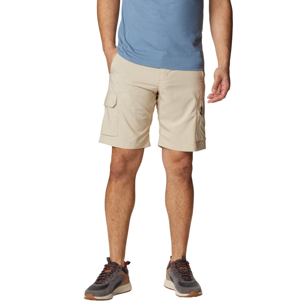 Columbia Silver Ridge Utility Cargo Shorts, Mens Beige Shorts