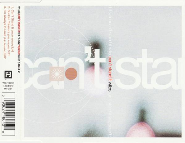CD WILCO - Can't Stand It 9362446642 Reprise Records 1999 UK Рок Б/у