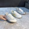 Женская обувь 2025 новая летняя на плоской подошве немецкие тренировочные туфли студенческие универсальные спортивные и повседневные туфли на мягкой подошве Forrest Gump белые кеды