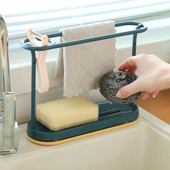 Кухонная щетка для сушки губки, сушилка для хранения, вешалка для посуды, держатель полки