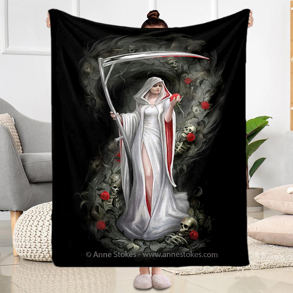 Gothic Style Blanket Ultra-Soft Great for Couch Livingroom Sofa Four Seasons Universal Warmthful Decor Birthday Christmas Gift Blanket