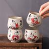 Ru Kiln Zhong Kui Master Cup Ceramic Huang Ru Open Film Can Raise Single Cup Kung Fu Tea Set Tea Tasting Cup Tea Bowl Gifts