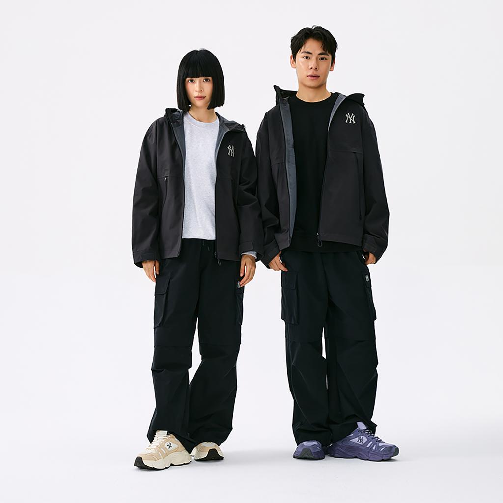 Новая куртка MLB New York Yankees Basic Collection 25FW Унисекс Темно-угольно-серая 3AWJB0754-50CGD