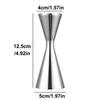 Dual Shot Mug Shaker 2oz 1oz Measure Cup New Measure Jigger  Bar