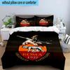 3pcs Rome Wolf Football club Printed Bedding Set Duvet Cover Closure Includes 1 Duvet Cover & 2 Pillowcases Bedding Sets Home Decor Gifts