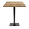 Bar Table 70 X 70 Cm - MilanT Model Slovenian Oak