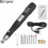 Drillpro 15000 об/мин, 3-скоростной ручной электрический шлифовальный набор, мини-портативная роторная дрель, шлифовальная машина, универсальная резка, полировка, шлифовальный станок, гравировка