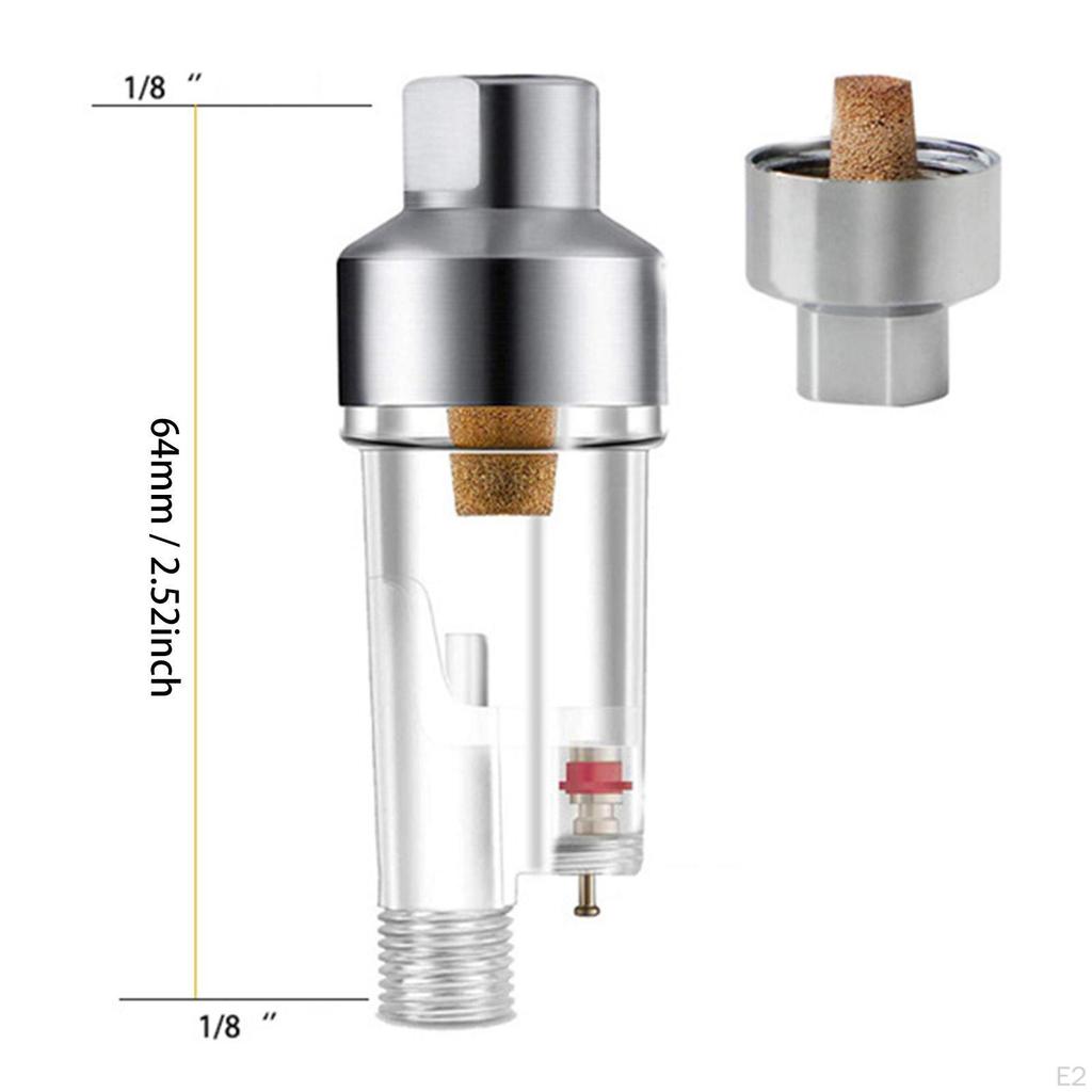 Аэрограф Водомасляный сепаратор Инструмент для аэрографии Быстроразъемный фильтр для распылителя