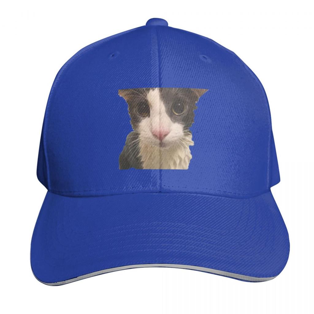Soggy Cat Baseball Cap funny hat Rugby western Hat Fishing cap Womens  Unisexs