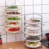 Dish Storage Rack Multi-Layer Design Large Capacity Rustproof Corrosion Resistant Kitchen Countertop Storage Holder Food Preparation Rack