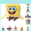 Super Soft Spongebob Patrick Star Squidward Plush Toy Pendant For Kids Girls Cute Kawaii Stuffed Doll Gift