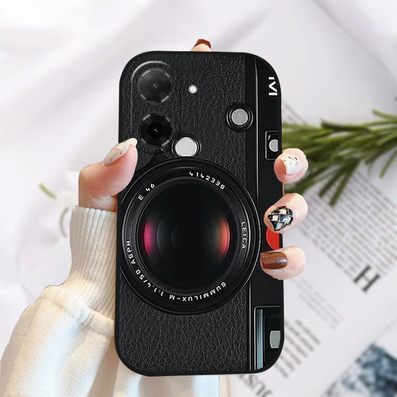 Мягкий чехол для Redmi A5 4G Силиконовый TPU Чехол для телефона Coque Для Xiaomi Poco C71 4G 25028PC03G Популярные Защитные Fundas Бамперные Чехлы