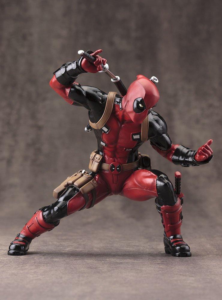 Kotobukiya MARVEL Deadpool MARVEL Scale PVC Painted Simple Assembly Figure ARTFX+ NOW! NOW! 1/10