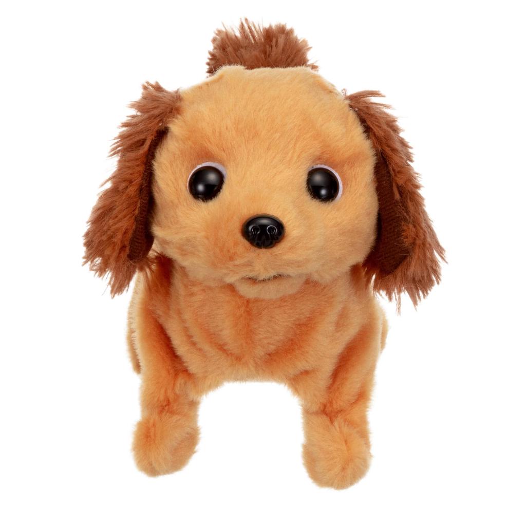 IWAYA Piccoline Miniature ST Mark Ages 3 and Plush Toy Dachshund, Certified, Up, Battery-Operated