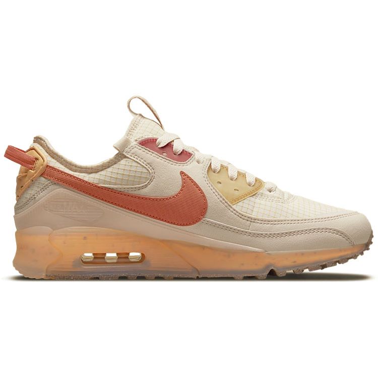 Nike Air Max Terrascape 90 Fuel Orange Мужские кроссовки Белые жемчужно-белые Hot-Curry DH2973-200