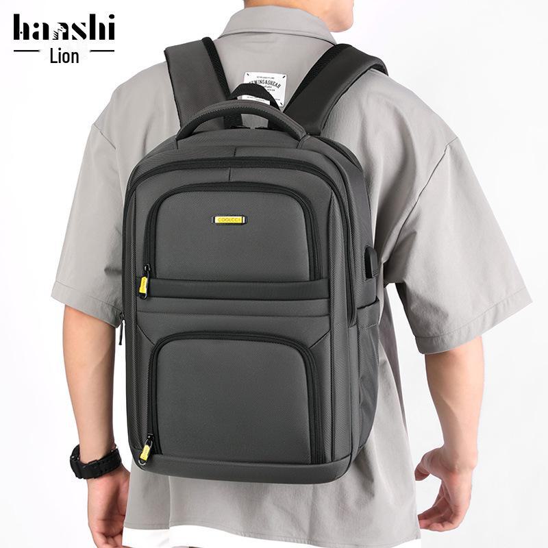 High-End Waterproof Commuter Backpack for Men and Women - Fashionable Travel and Work Bag
