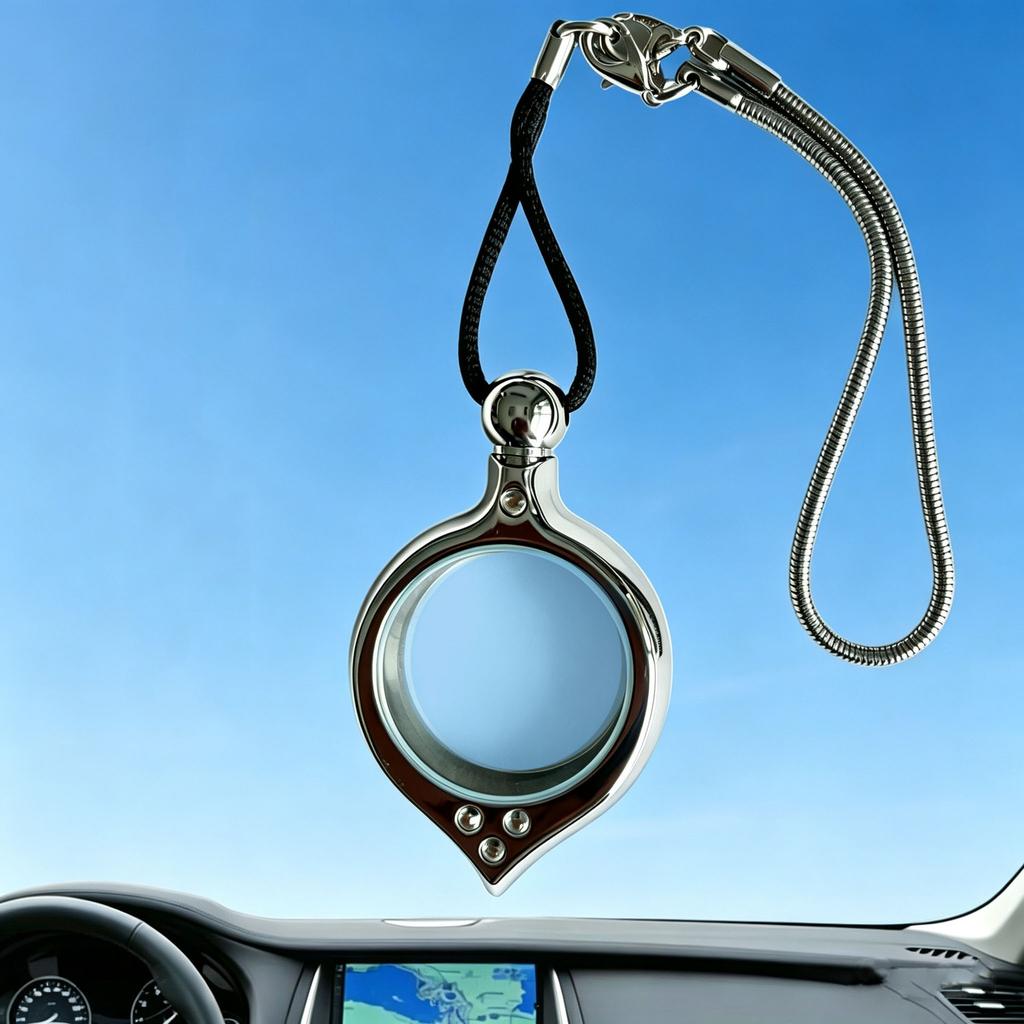 Stylish Car Air Freshener Ornament Fragrance-free Empty Bottle for Freshening and Decorating the Car Interior