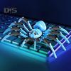 3D красочная гигантская фигурка паука с подвижными суставами, модель паука, реалистичное украшение для животных, обучающая игрушка для сборки паука, настольное украшение