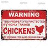 Vintage Chickens Slow Metal Sign Tin Sign Decoration Plaque Home Wall Decor Bar Sign Home Decor Poster Drop Shipping