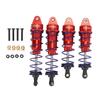 RC Shock Absorber Front Rear Aluminum Alloy Upgrade Parts RC Spring Damper for HSP for Traxxas 1 10 RC Car Red