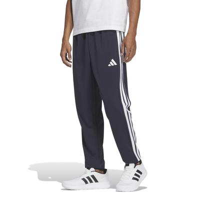 Adidas JZR02 Джоггеры Legend Размер Маленький Мужские Брюки с 3 полосками, Чернила/Белый (JV6987),