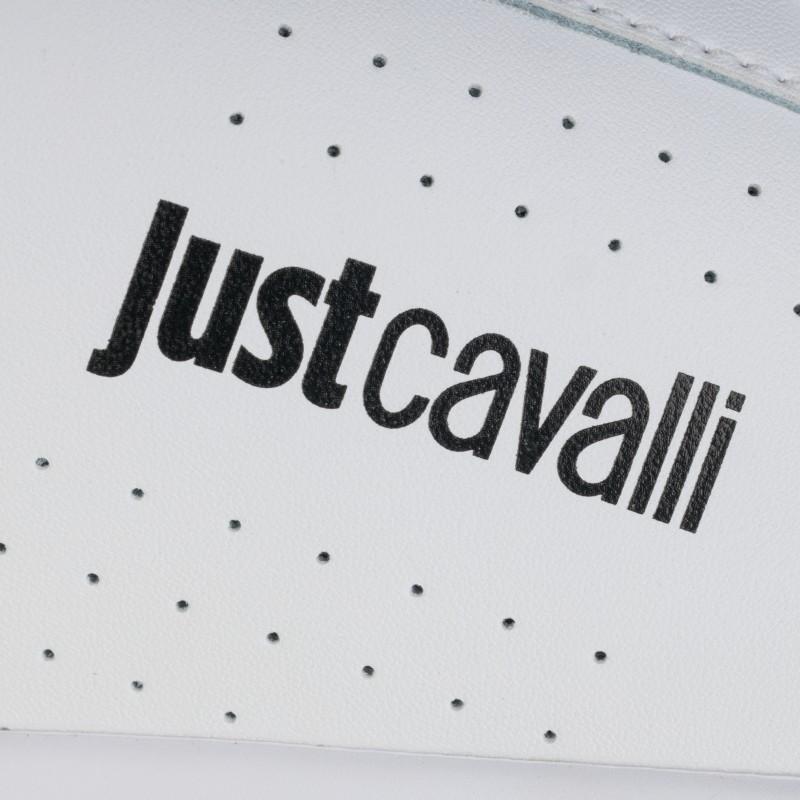 Just cavalli leather sneakers white - Size: 41