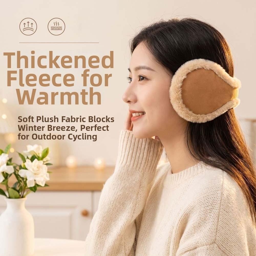 Windproof Ear Warmers Thickened Thermal Ear Covers Plush Ear Warmers Winter Earmuffs Skiing