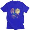Three Mice Moon T Shirt for Unisex 100 Cotton Tshirt Fashion Sumer Style Short Sleeve Tee Shirt Loose Fit