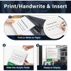 Conference Room Door Sign with Slider & Stickers – Office Door Sign for Meeting Room, Writable Whiteboard Panel, DIY  ert Options, Self-Adhesive