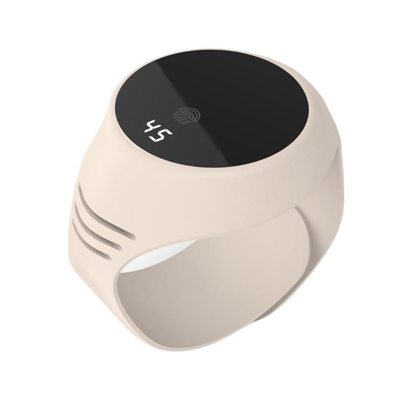 Портативный смарт-браслет для студентов, грелка для рук, USB-цифровой дисплей, контроль температуры, зарядка 2000 мАч, 300 мин, перезаряжаемый