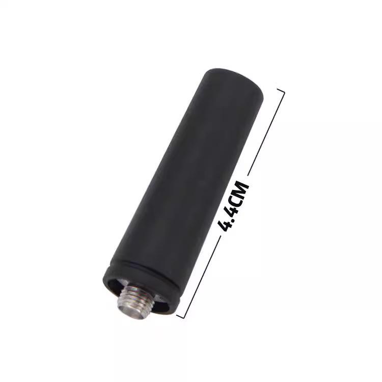 Короткая антенна SMA-мама с пальцевым разъемом, 4,4 см, для раций Baofeng UV5R/888S/UV-K5/K6/8800