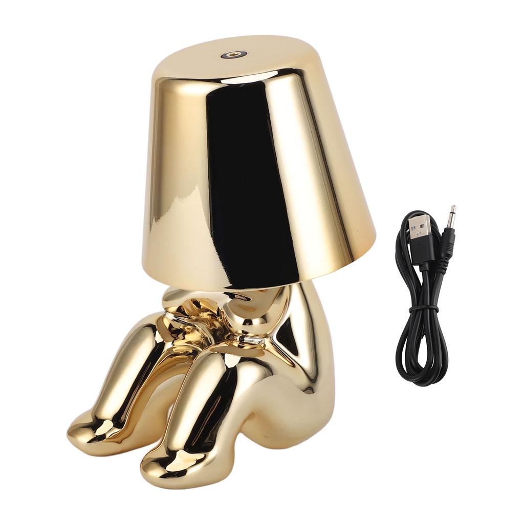 Cordless Table Lamp 3 Colors Stepless Dimming LED Table Lamp Rechargeable Touch Lamp Bedside