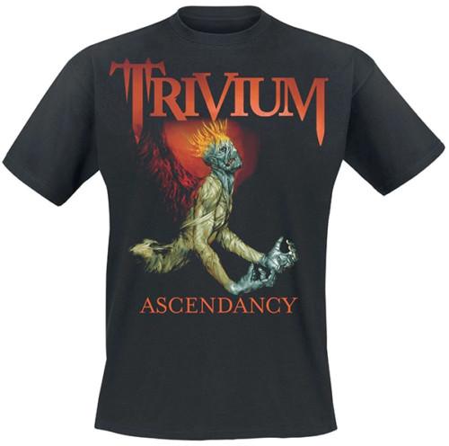 Vintage Trivium Ascendancy Men T-shirt Black Short Sleeve All Sizes Unisex T-Shirt