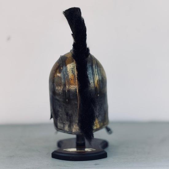 Medieval Knight Steel Authentic Troy Achilies Helmet Greek Helmet With Wooden Stand