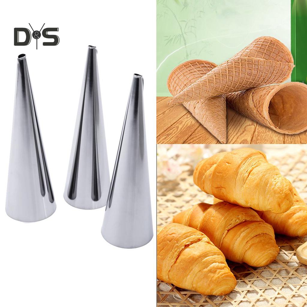 Ice Cream Crispy Mold Pastry Making Conical Curling Device Croissant Bread Tool