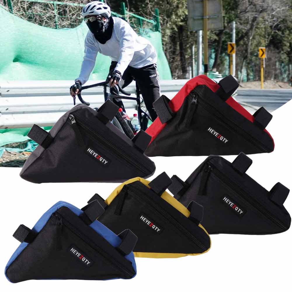 Storage Bicycle Triangle Bag Ultra-light Saddle Frame Pouch Bike Beam Hanging Bag Bike Accessories